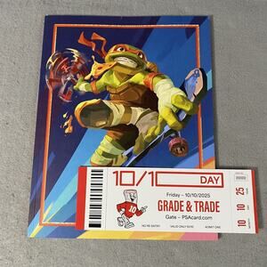 PSA Magazine - September 2025 Edition - Michelangelo TMNT Cover New